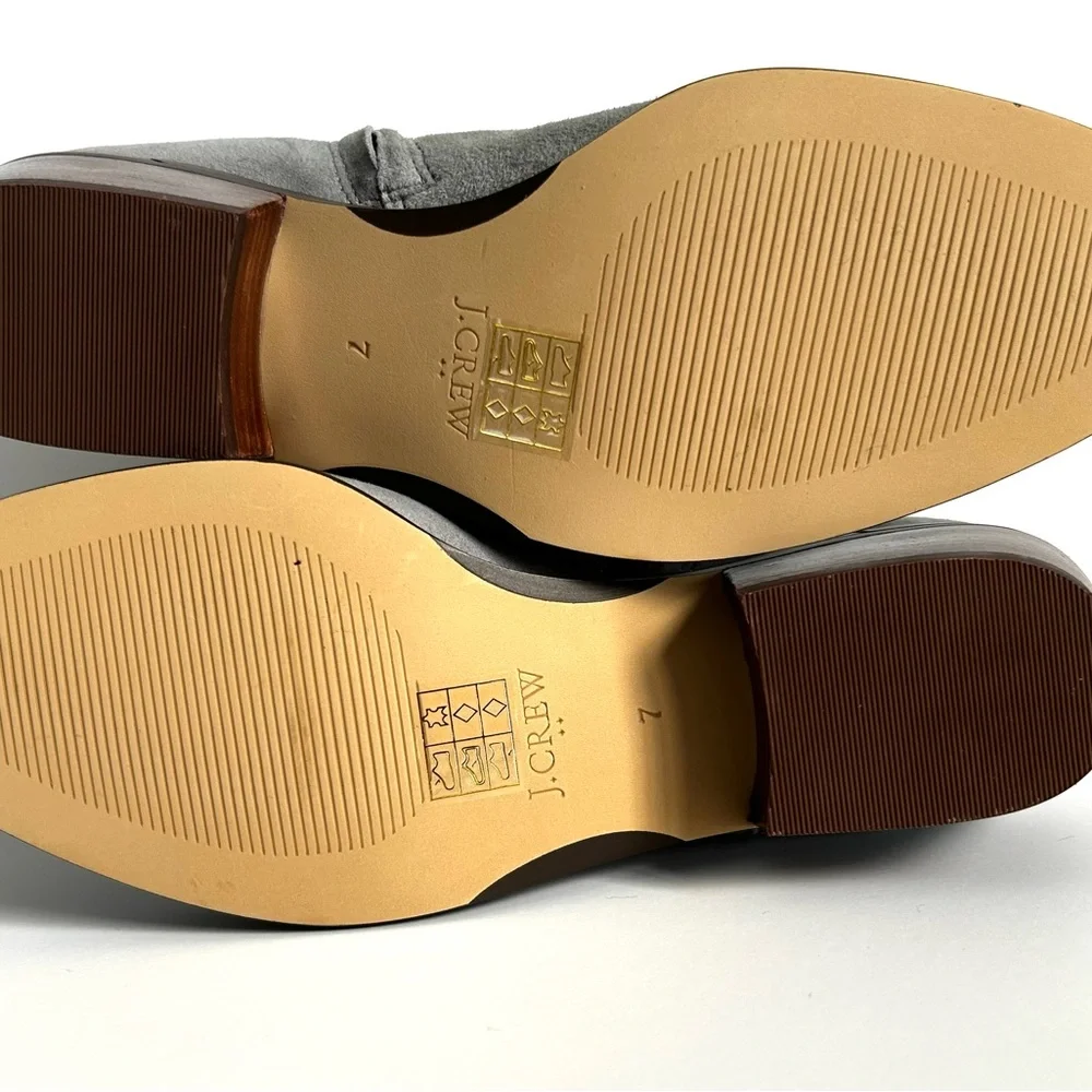 J. Crew Gray Ankle Boots - Picture 5 of 13